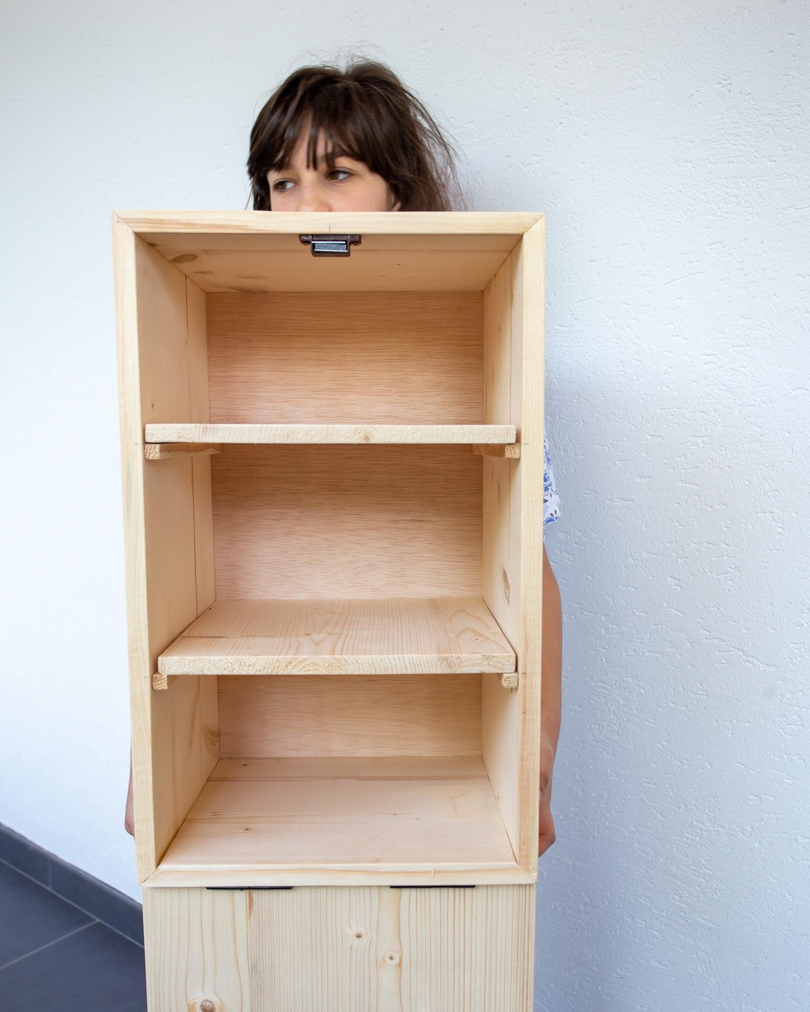 Bar rustic din lemn pentru perete,mini bar din lemn