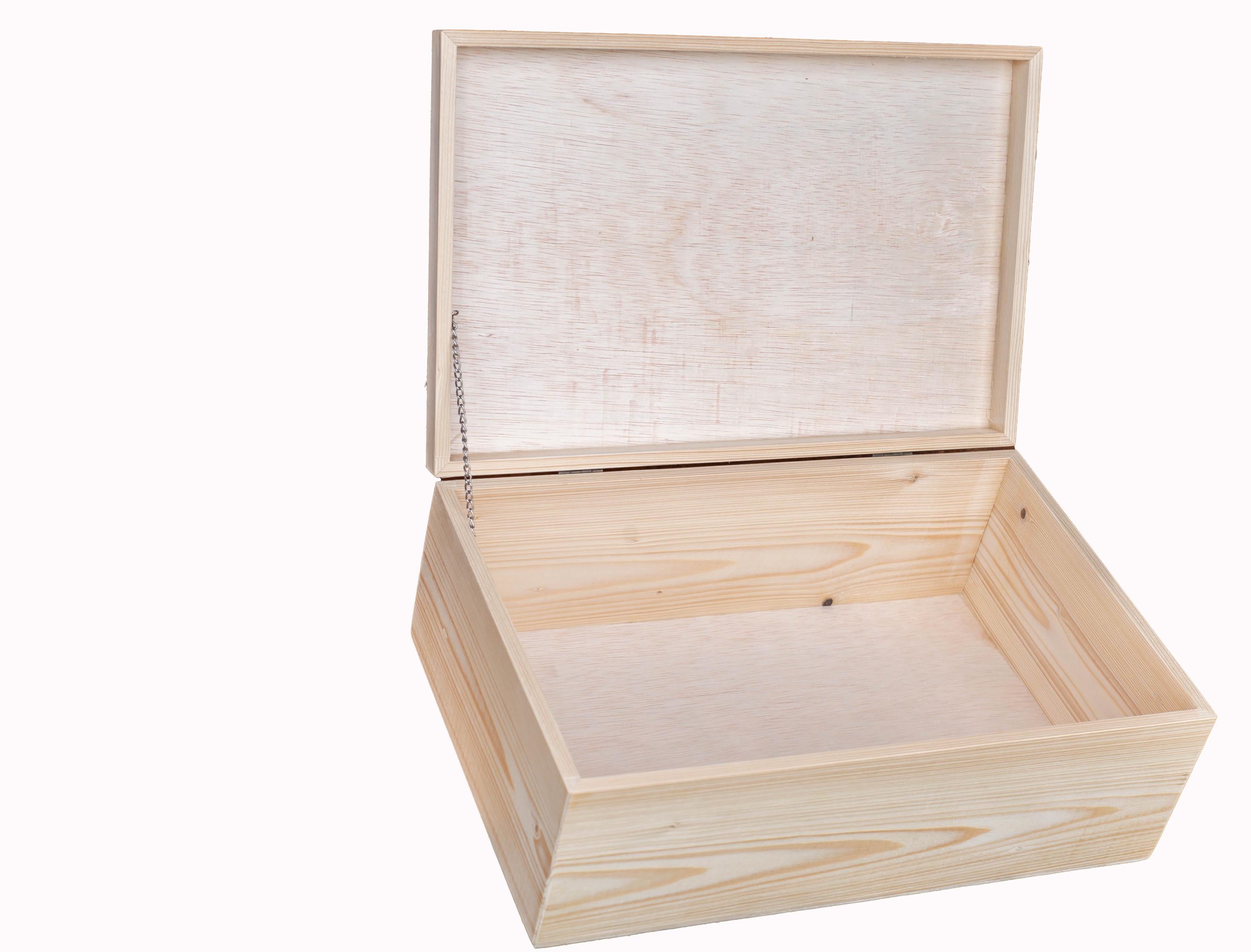 Cutie lemn brad 39X25X15 CM dimensiuni interioare