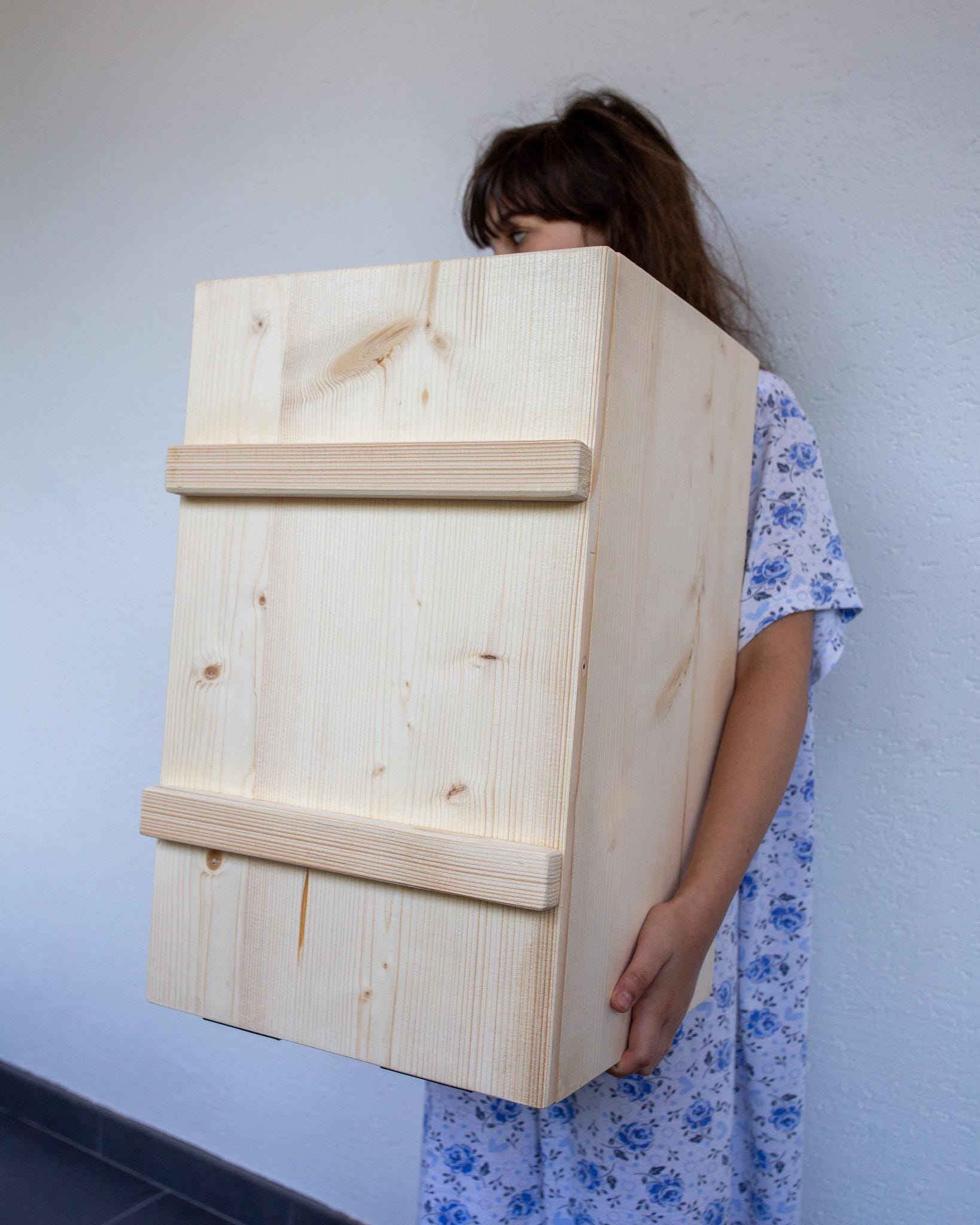 Bar rustic din lemn pentru perete,mini bar din lemn