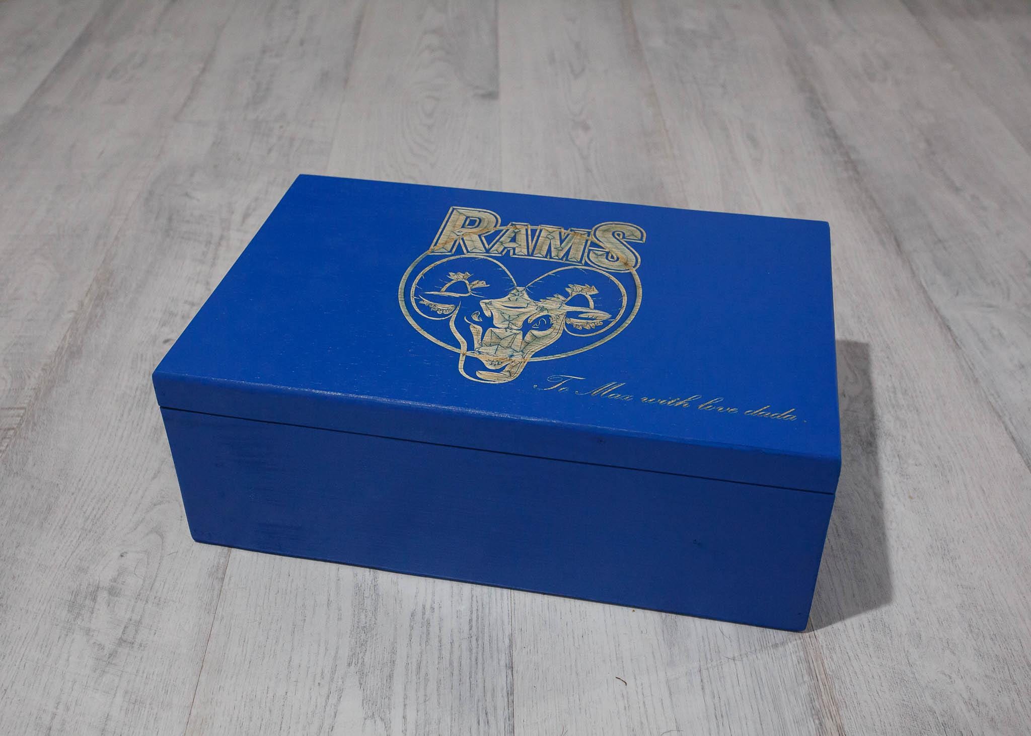 Cutie lemn cu capac 40x25x15 cm