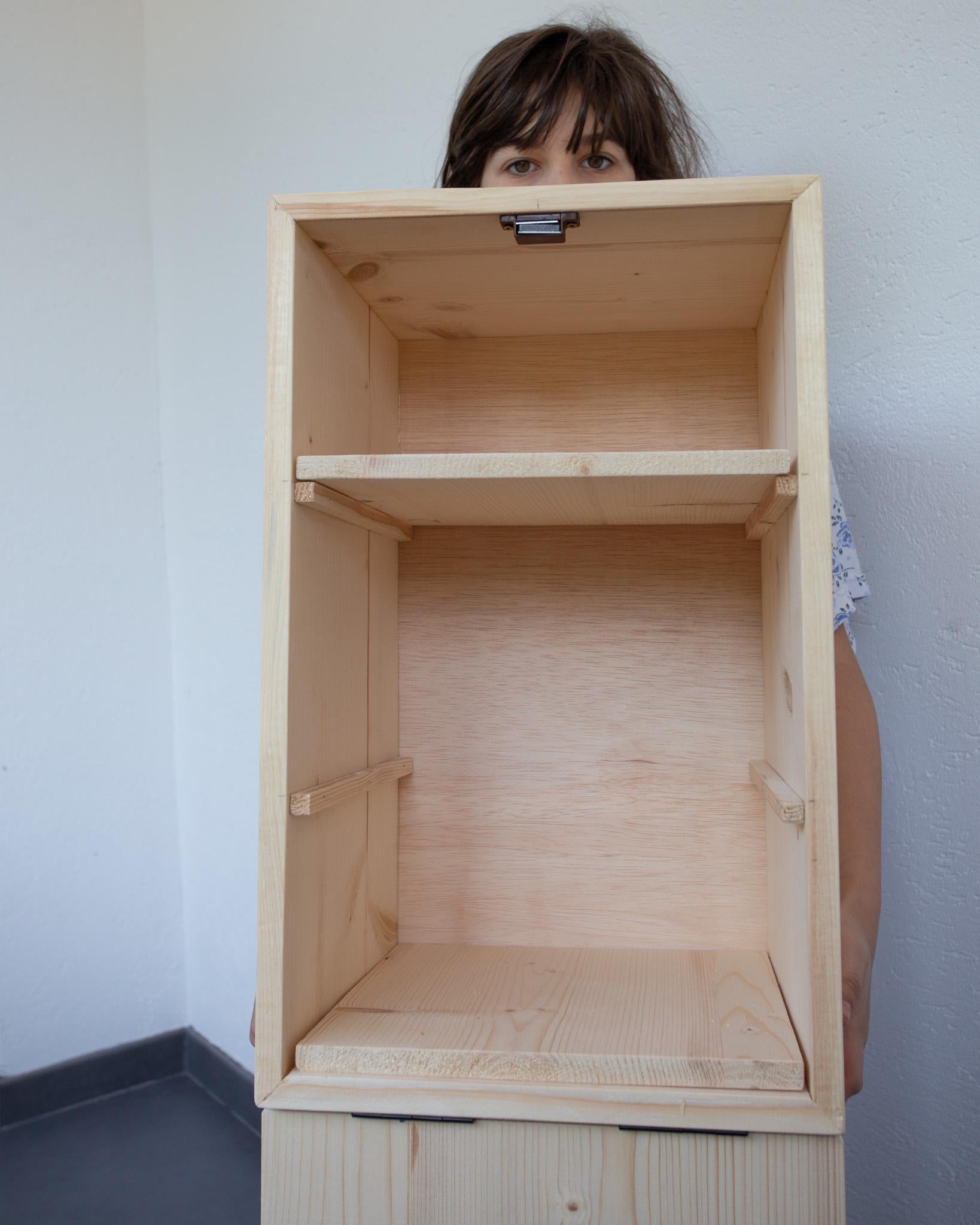 Bar rustic din lemn pentru perete,mini bar din lemn