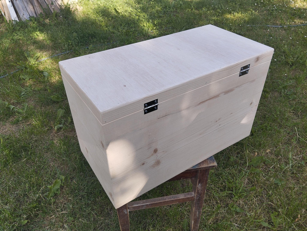 Cufăr lemn – card/plic nuntă  – 50x33x27 cm