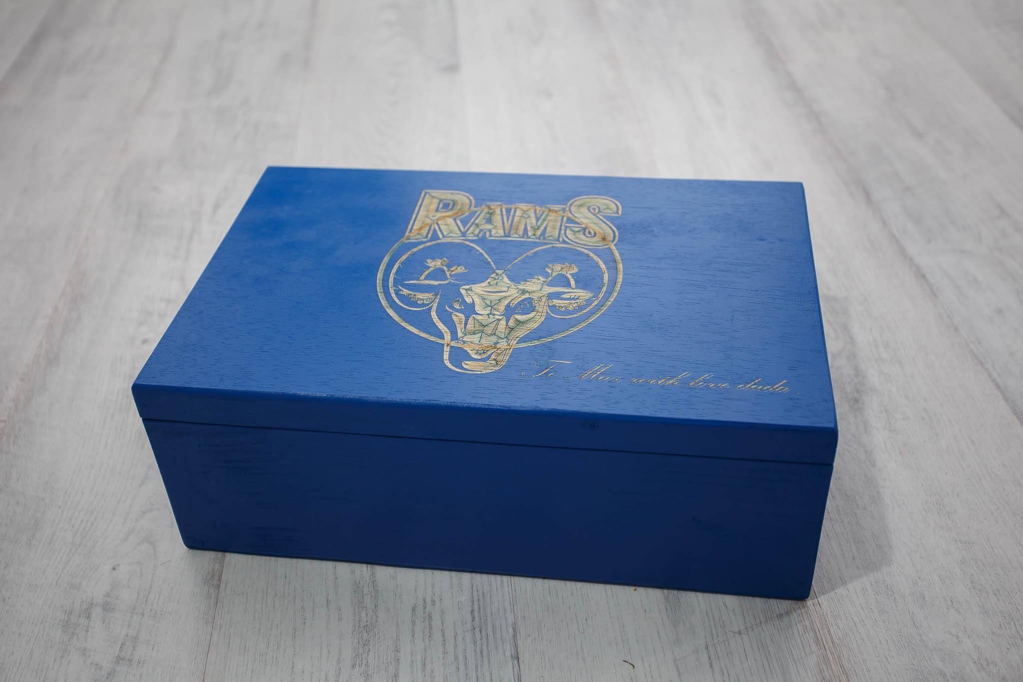 Cutie lemn cu capac 40x25x15 cm