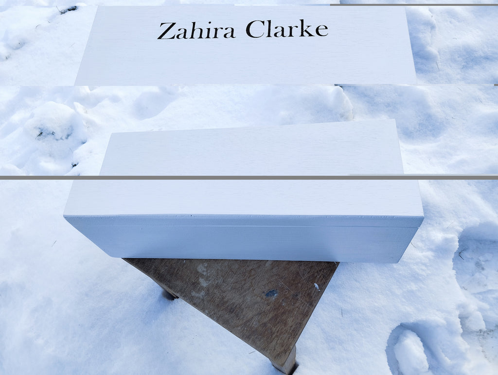 Cutie lemn cu capac   (40x30x11 cm)