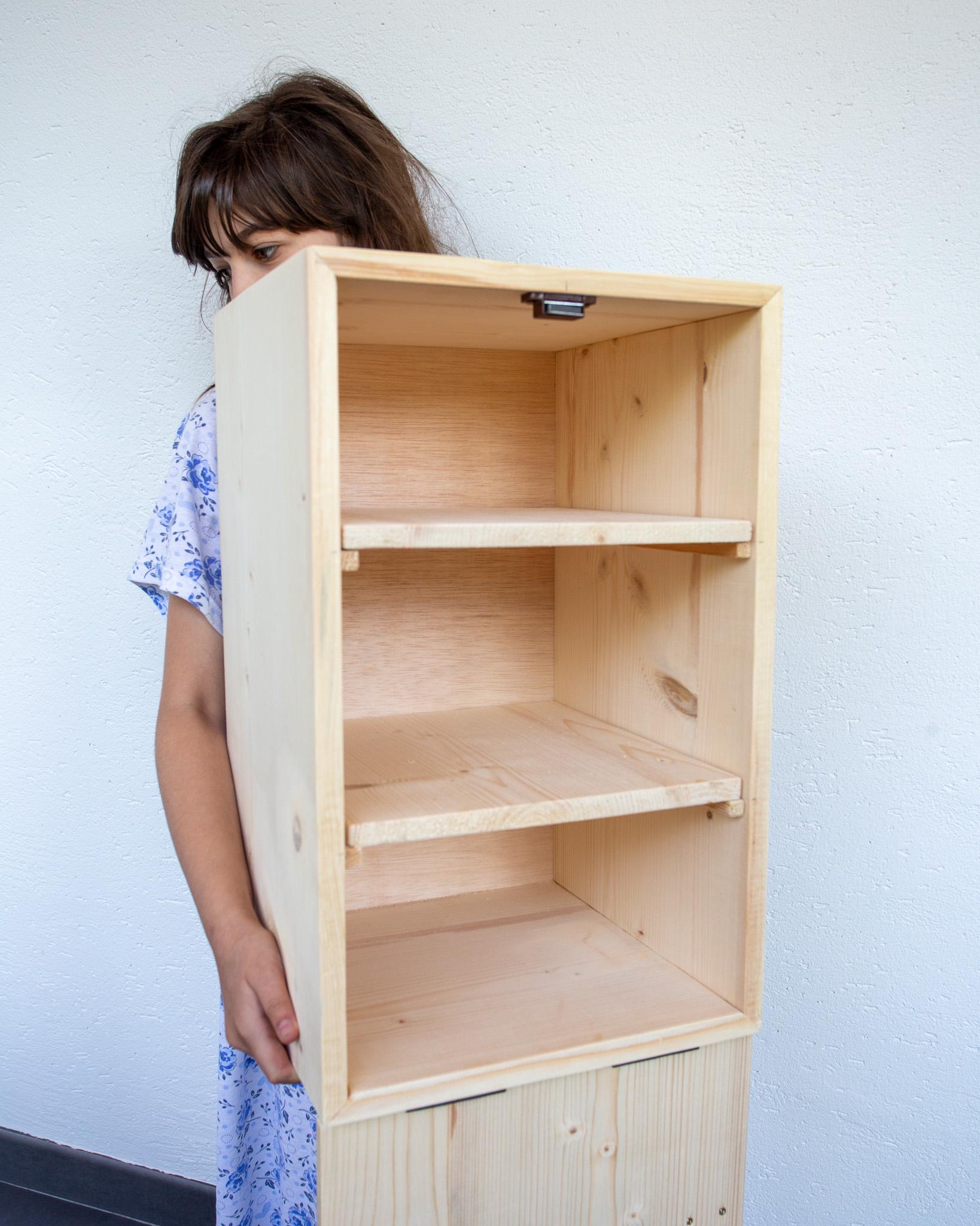 Bar rustic din lemn pentru perete,mini bar din lemn