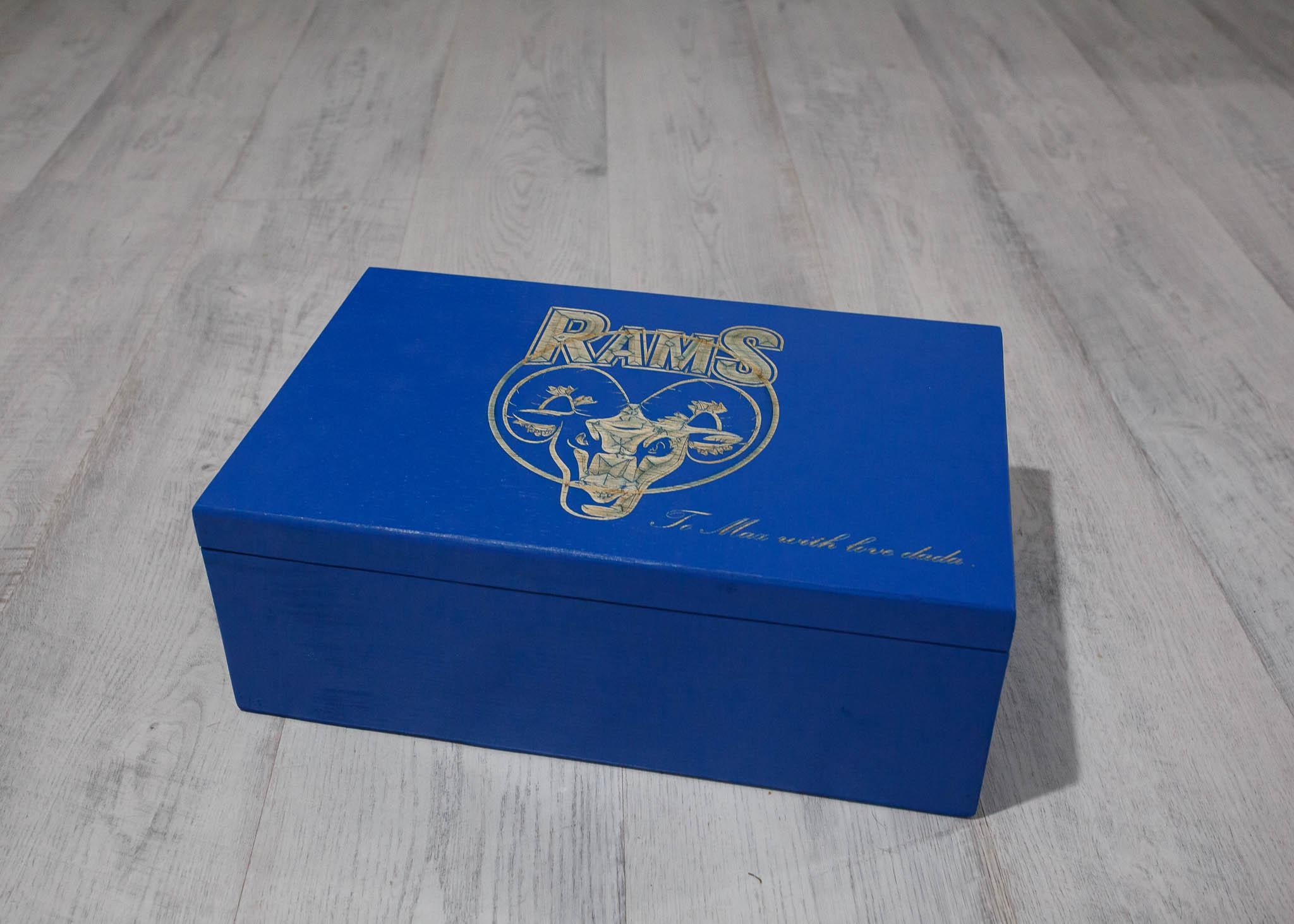 Cutie lemn cu capac 40x25x15 cm